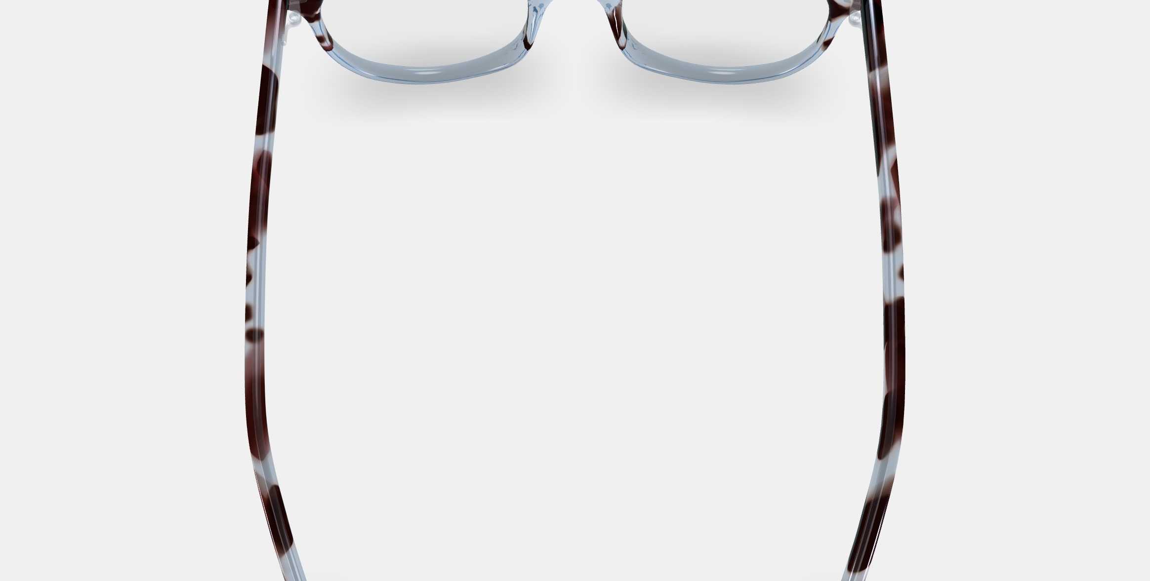 Virginia Eyeglasses in Icecap Tortoise Fade 3D model_4