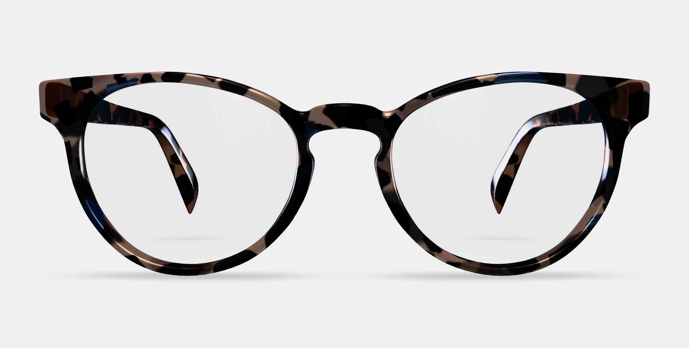Leila Eyeglasses in Smoky Pearl Tortoise 3D model_11