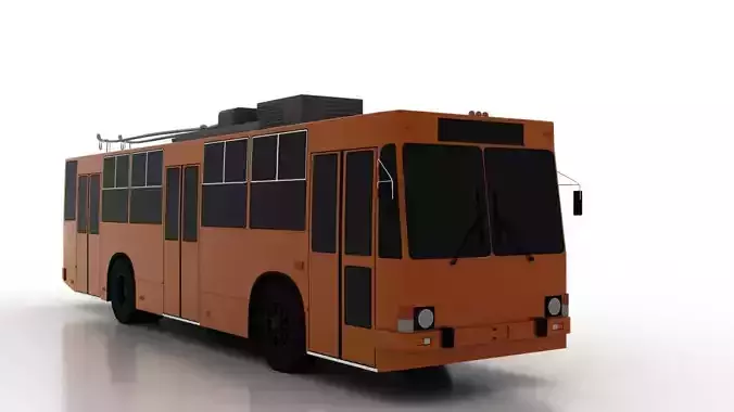 Trolleybus JUMZ-T2 mod7 Low