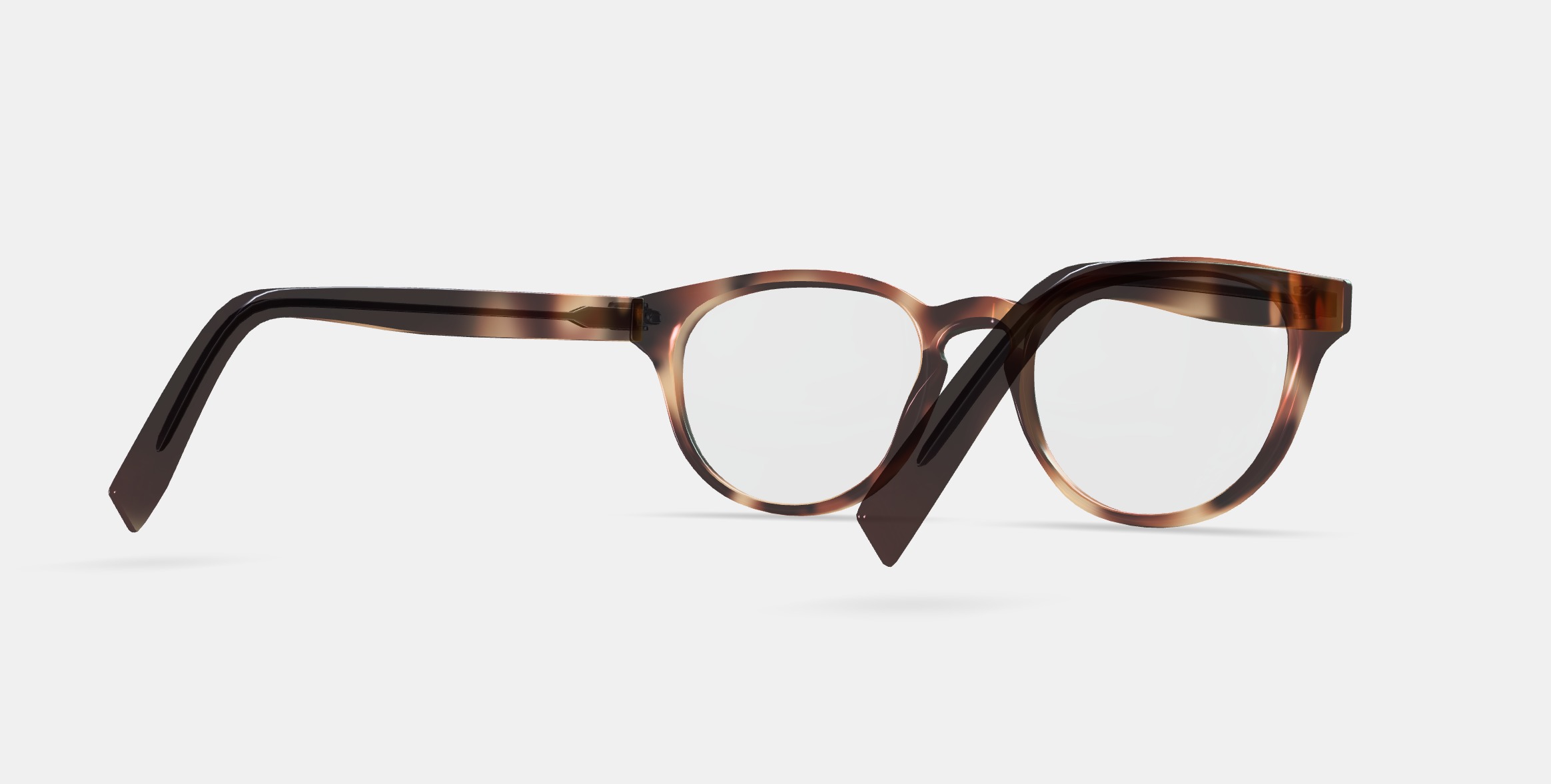 Percey Eyeglasses in Rye Tortoise 3D model_6