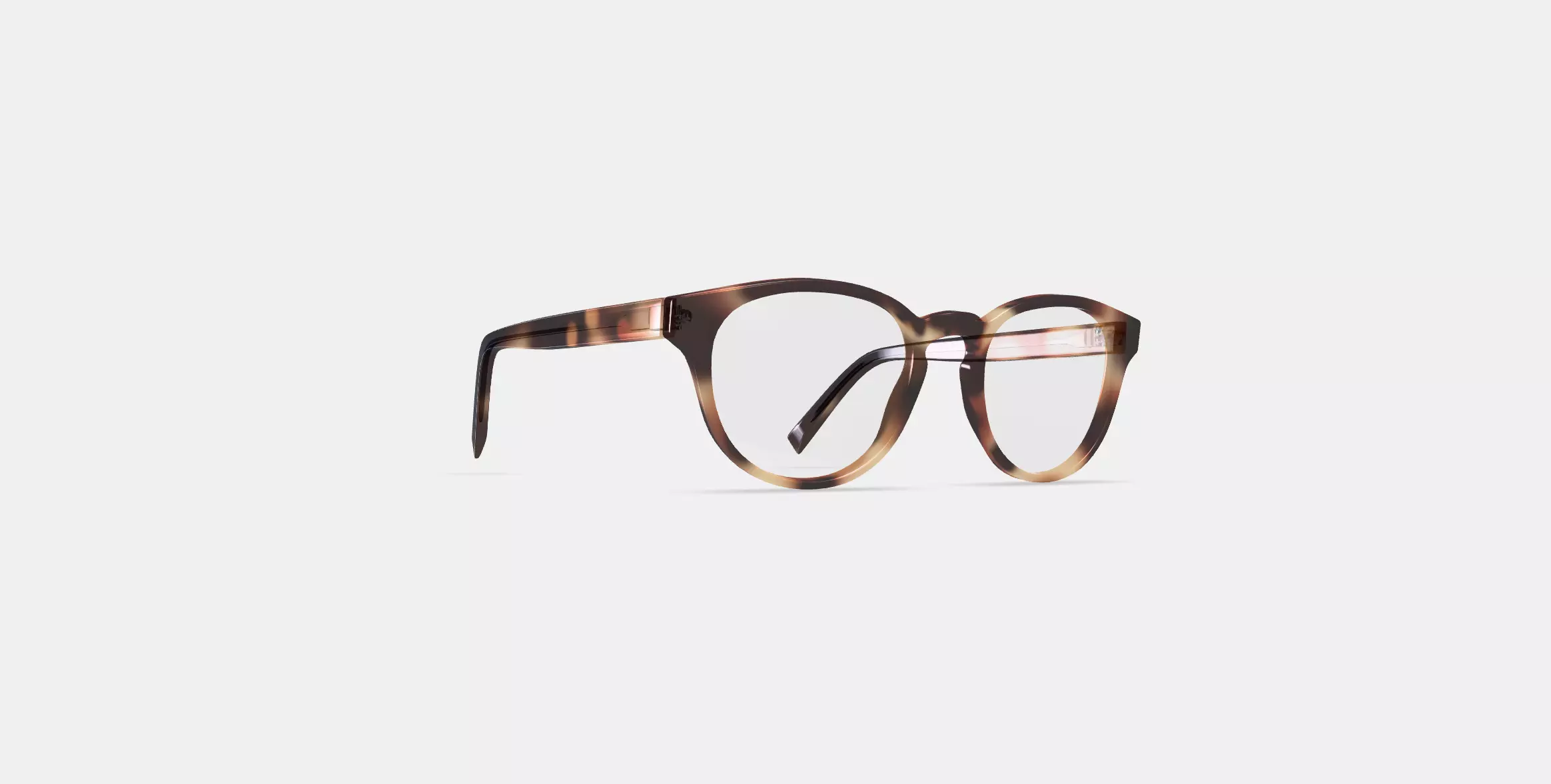 Percey Eyeglasses in Rye Tortoise 3D model_0