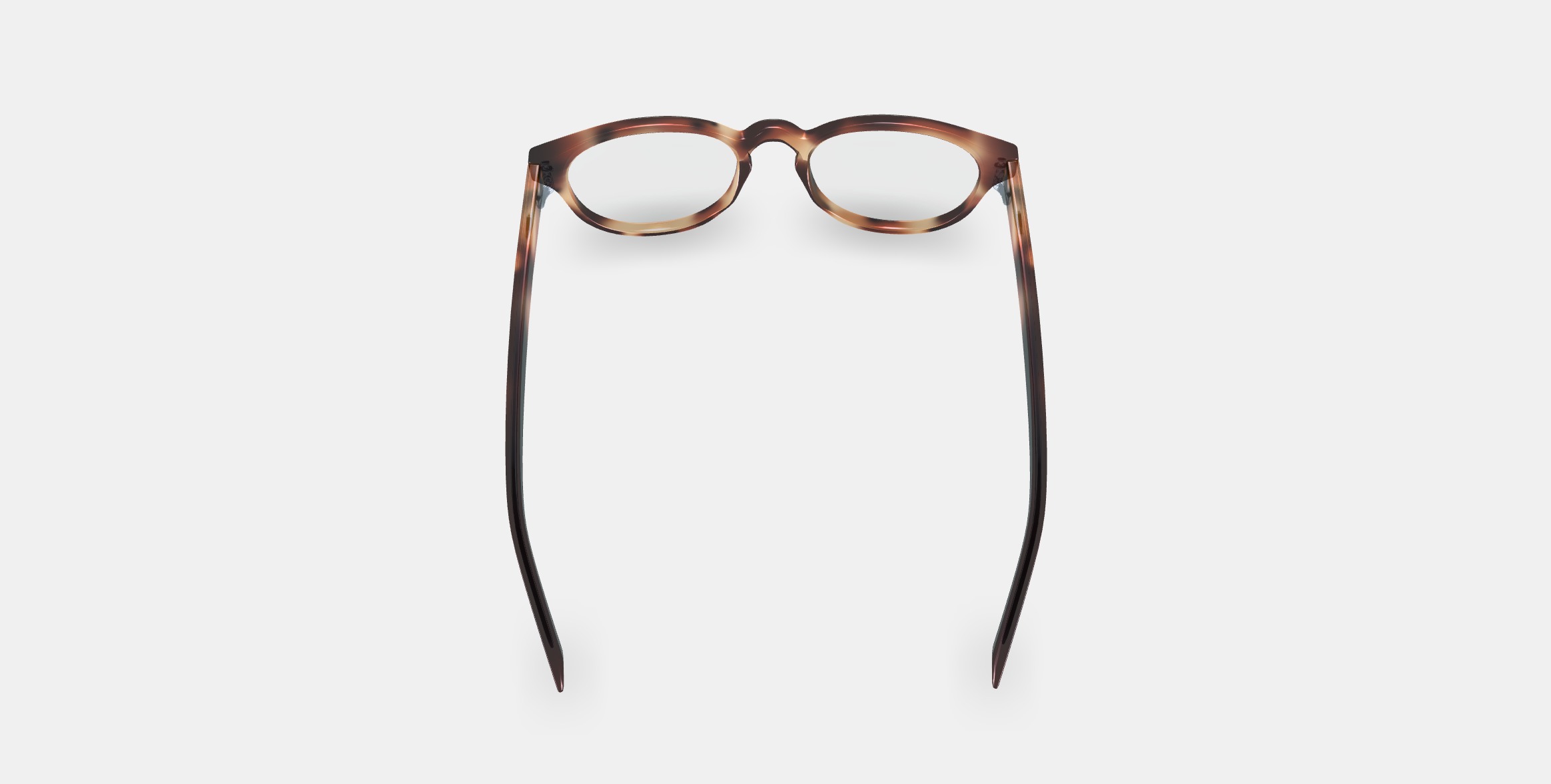Percey Eyeglasses in Rye Tortoise 3D model_2