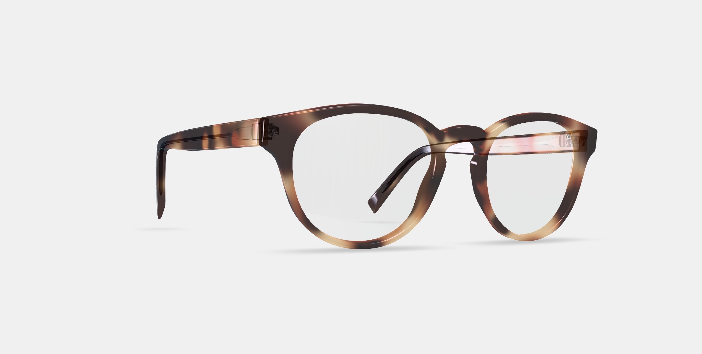 Percey Eyeglasses in Rye Tortoise 3D model_9