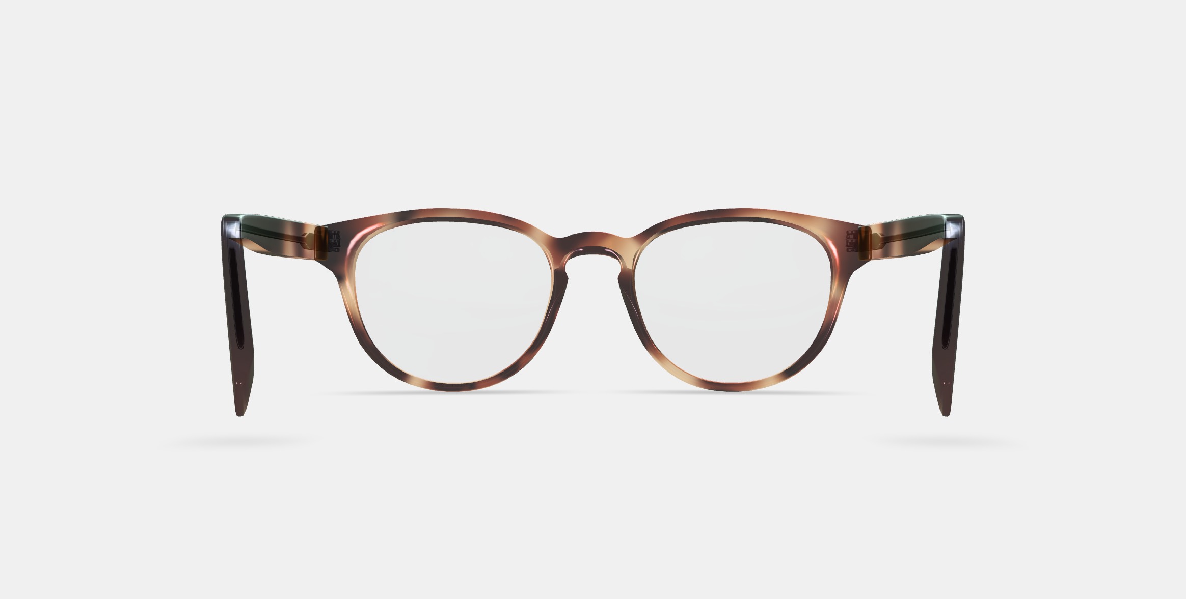 Percey Eyeglasses in Rye Tortoise 3D model_15