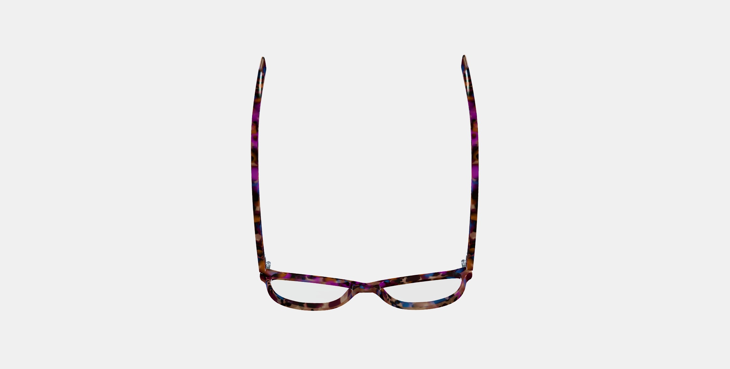 Daisy Eyeglasses in Confetti Tortoise 3D model_7