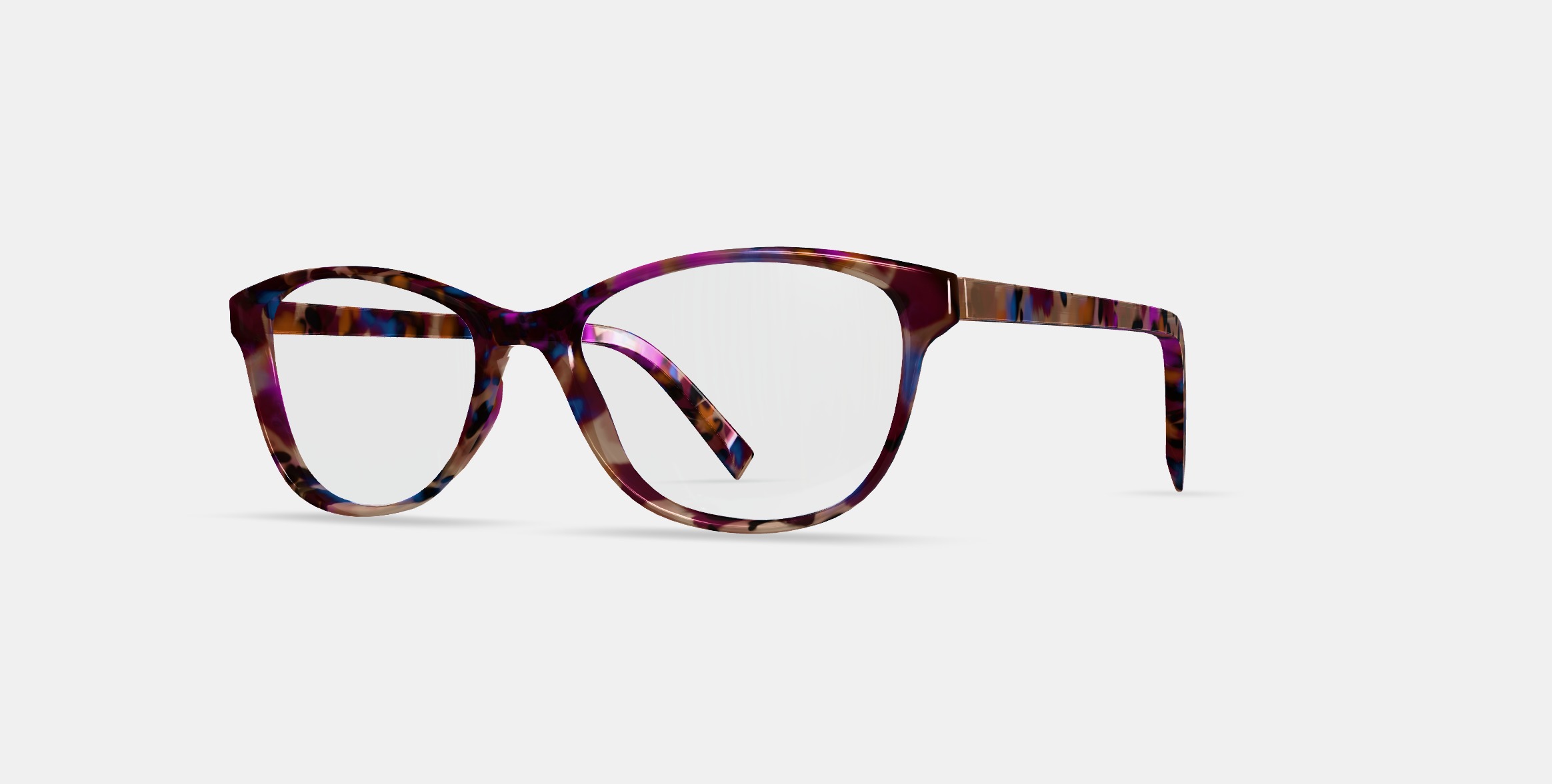 Daisy Eyeglasses in Confetti Tortoise 3D model_13