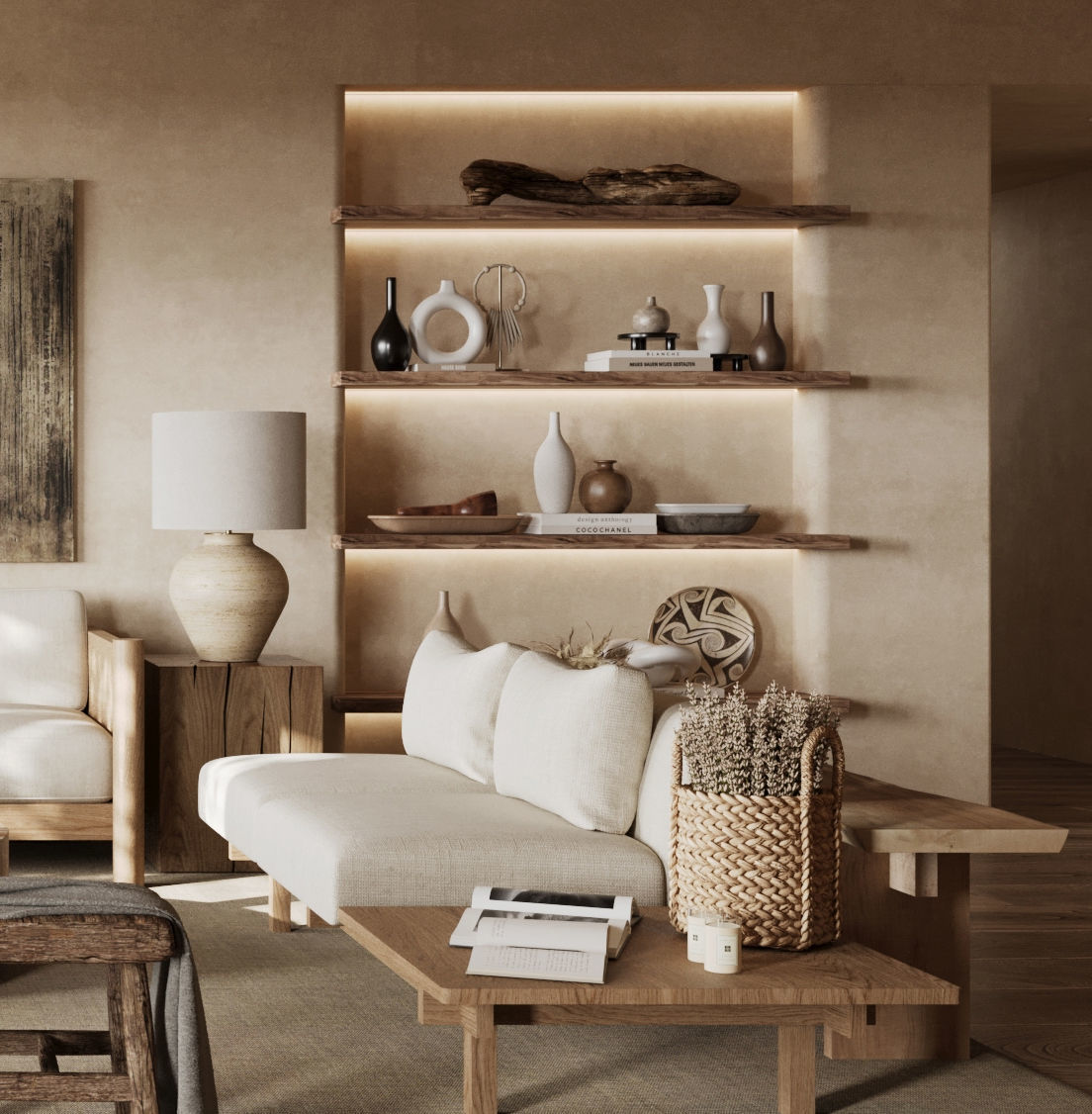 apartment interior    3D model_1