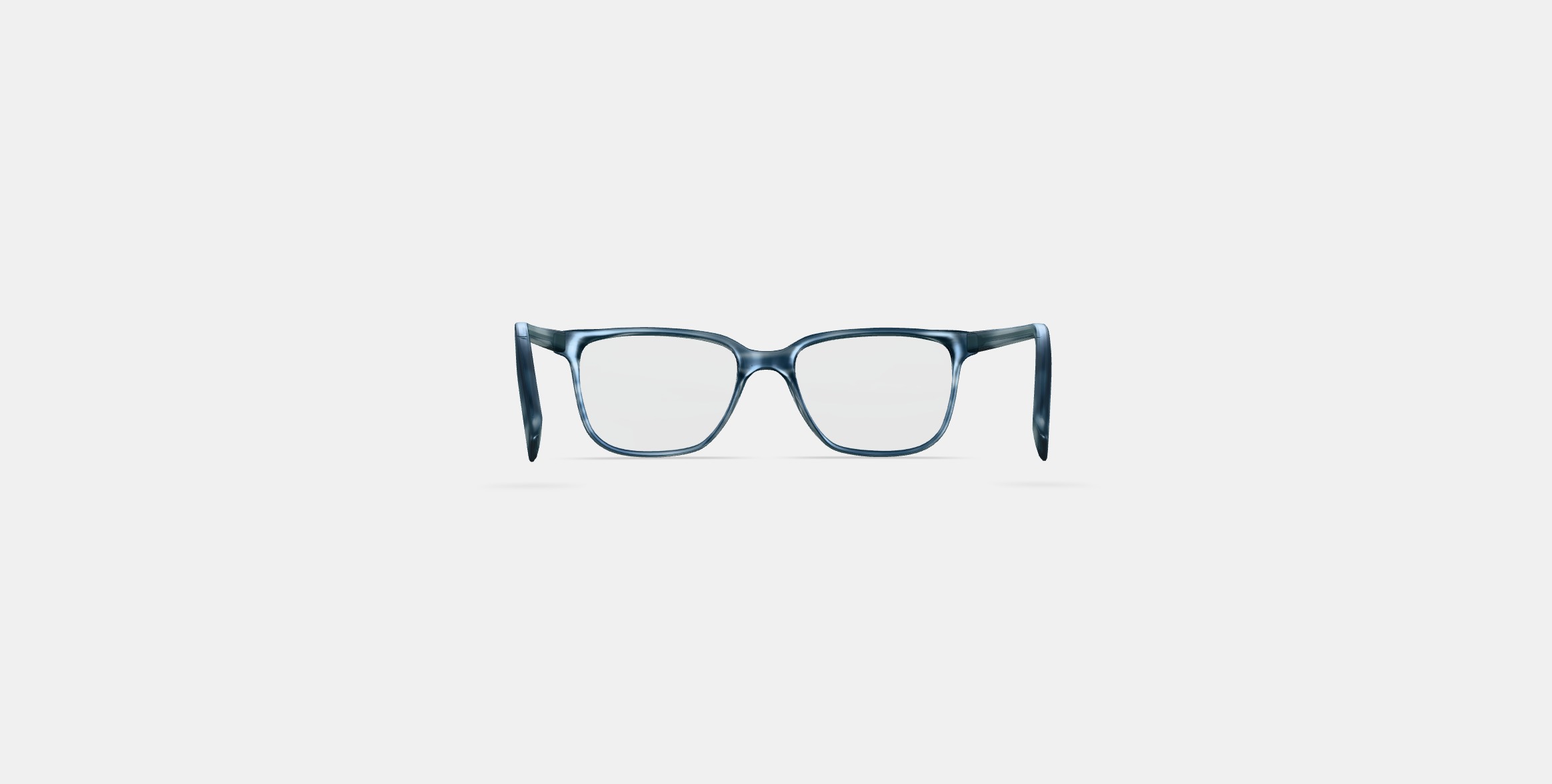 Hayden Eyeglasses in Striped Pacific 3D model_14