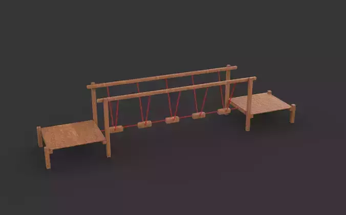 Wobble Steps 3D model