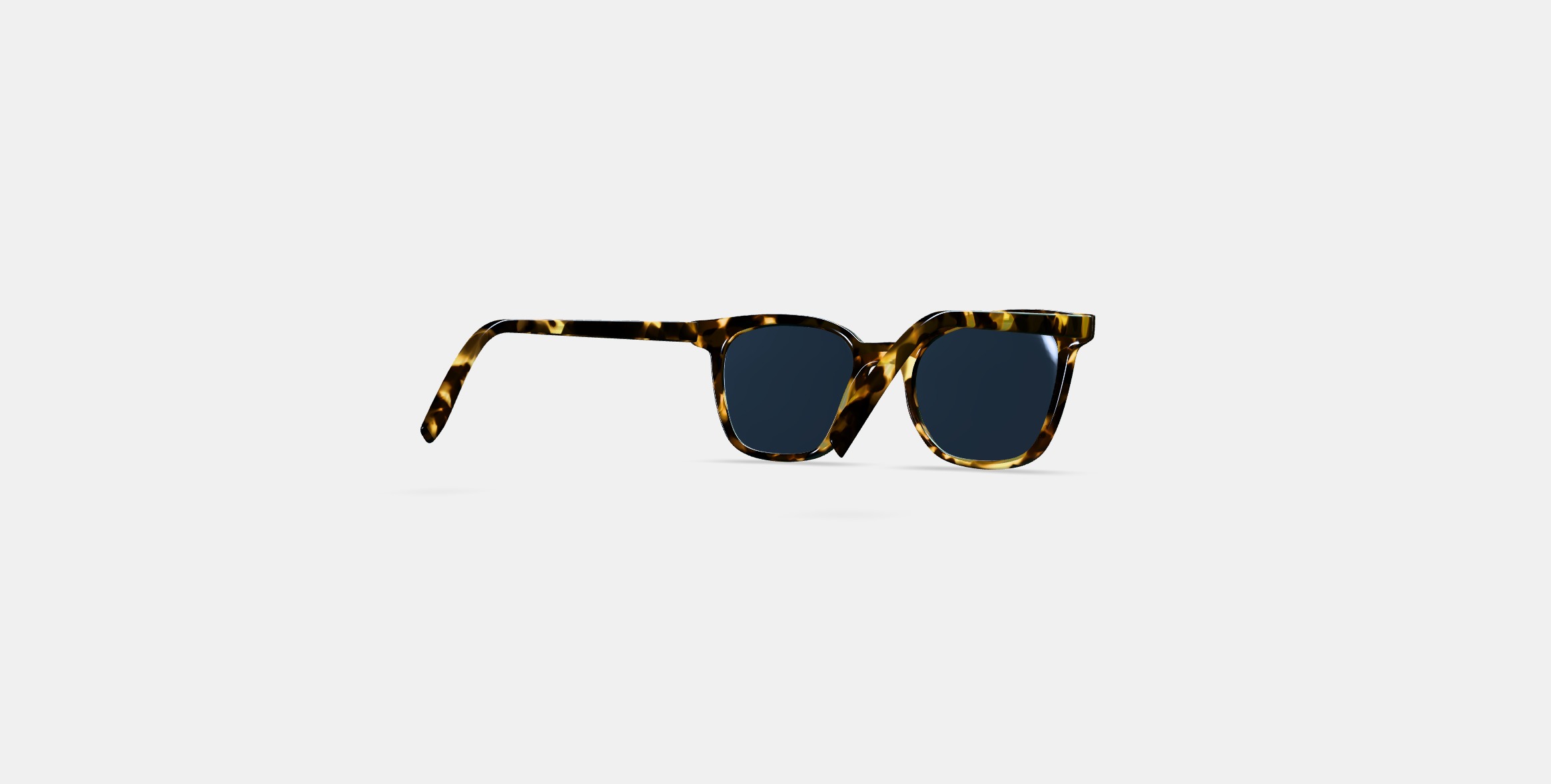 Griffin Sunglasses in Burnt Honeycomb Tortoise 3D model_5