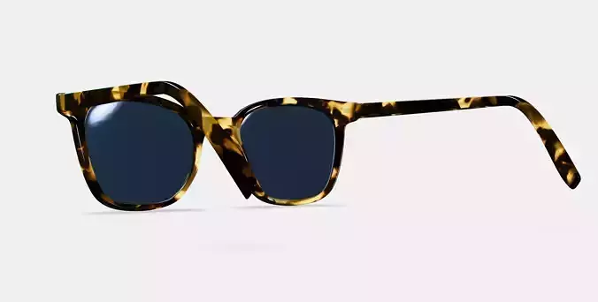 Griffin Sunglasses in Burnt Honeycomb Tortoise