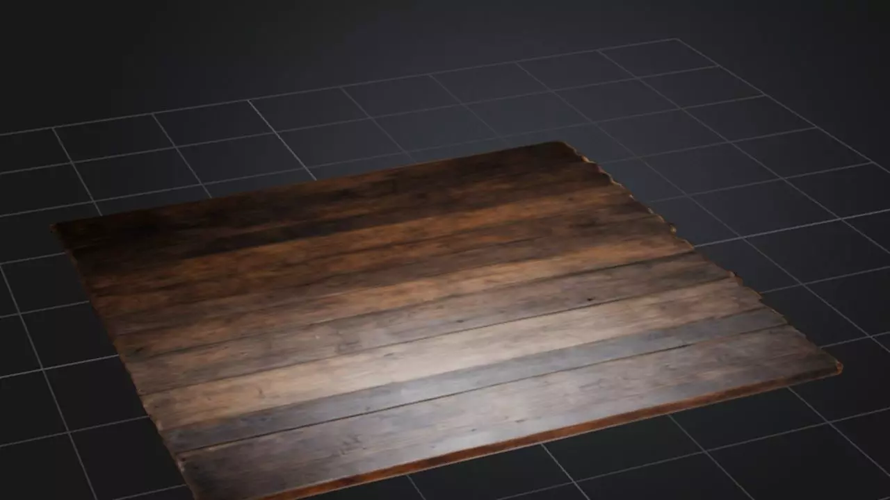 Wooden Panels 3D model_0