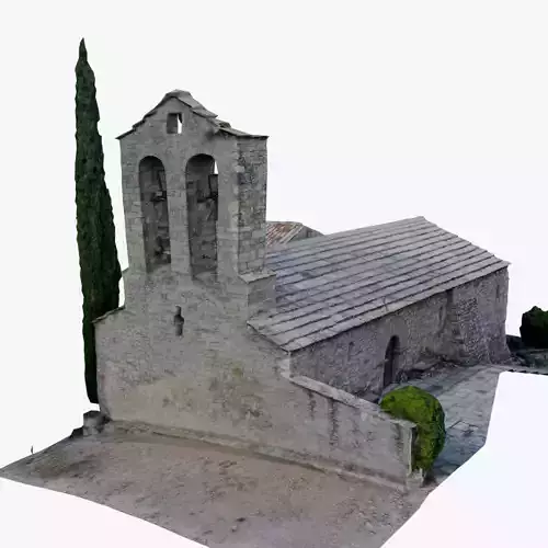 3D Model of Catalonian Church Captured by Photogrammetry