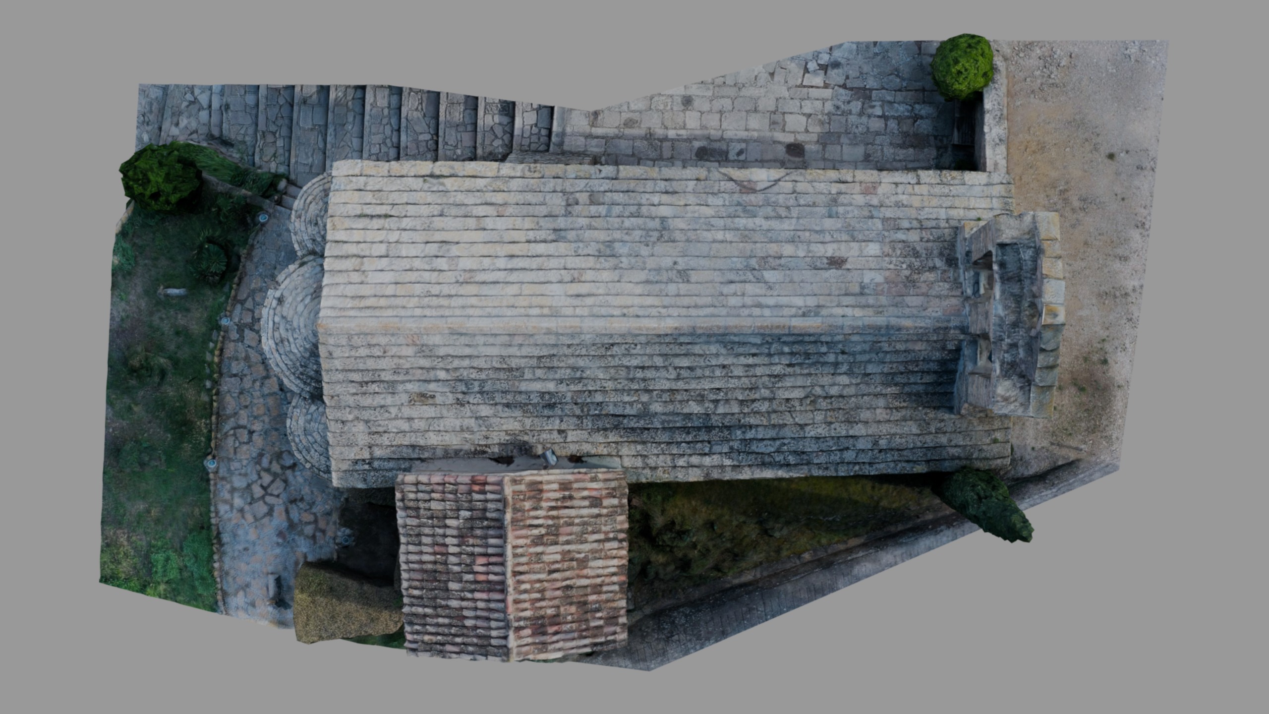 3D Model of Catalonian Church Captured by Photogrammetry 3D model_3