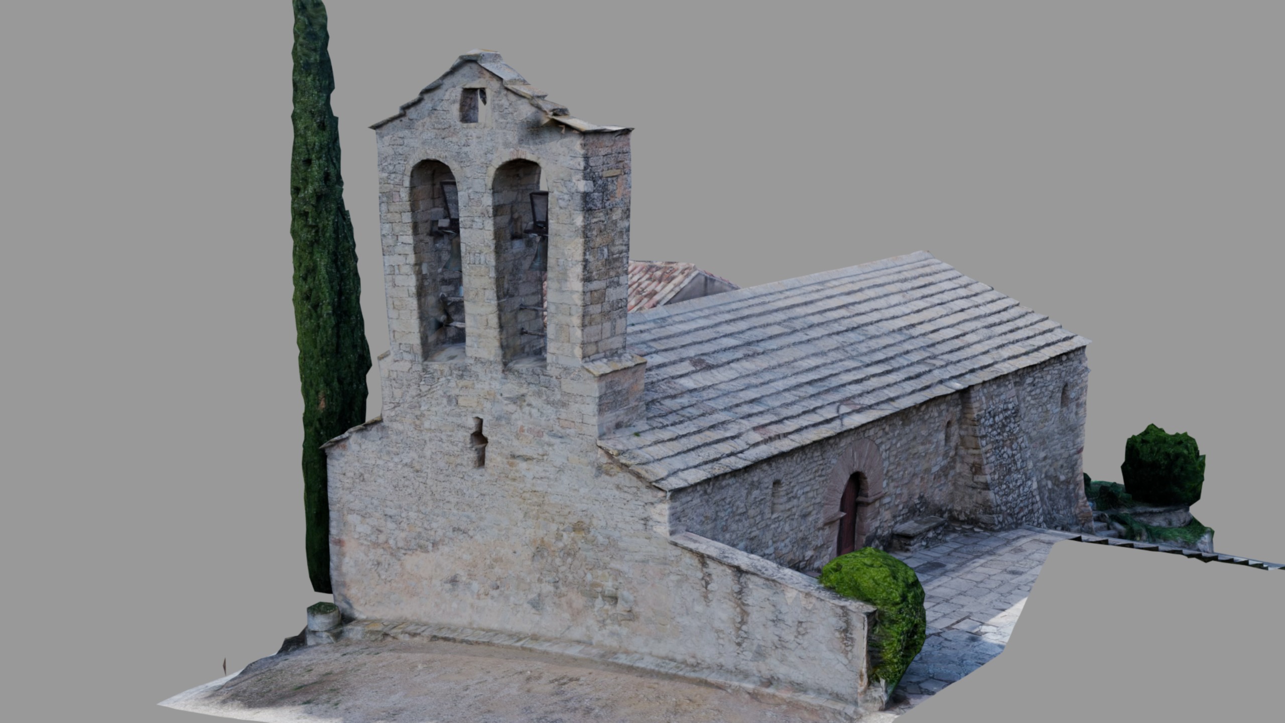 3D Model of Catalonian Church Captured by Photogrammetry 3D model_5
