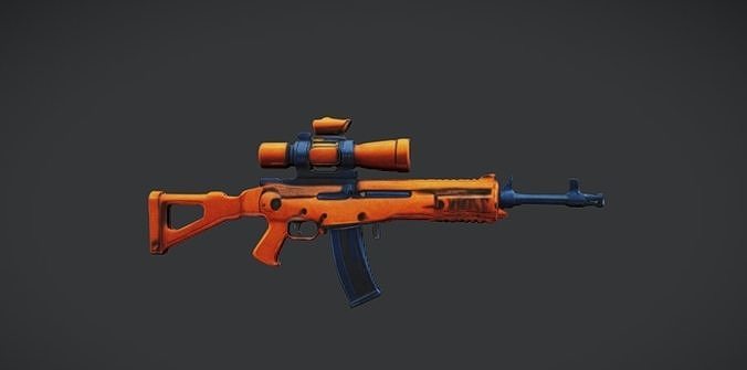 Neon Marksman 3D model