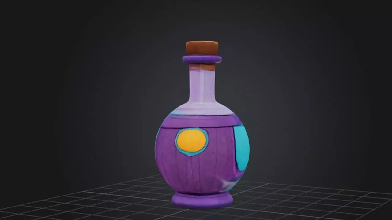 Mystic Flask 3D model