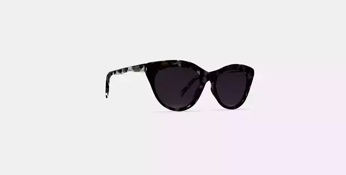 Leta Sunglasses in Black Currant Tortoise