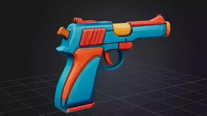 Colorful Toy Gun
