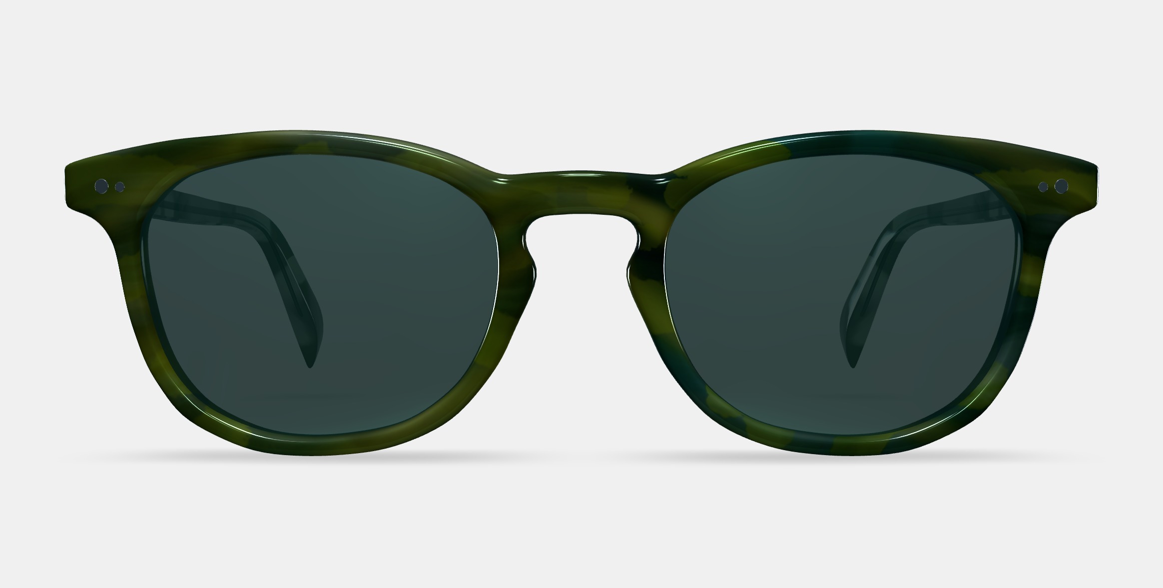 Malik Sunglasses in Striped Cypress 3D model_11