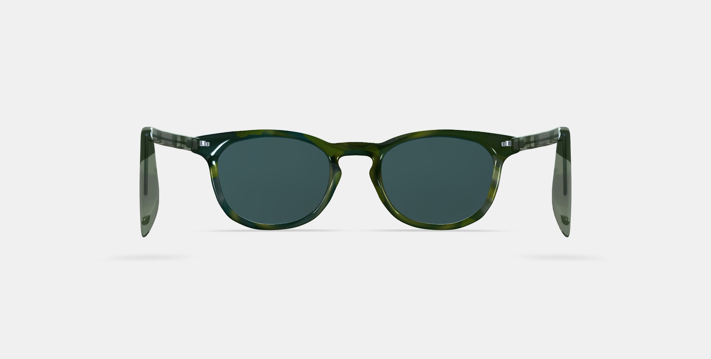 Malik Sunglasses in Striped Cypress 3D model_15