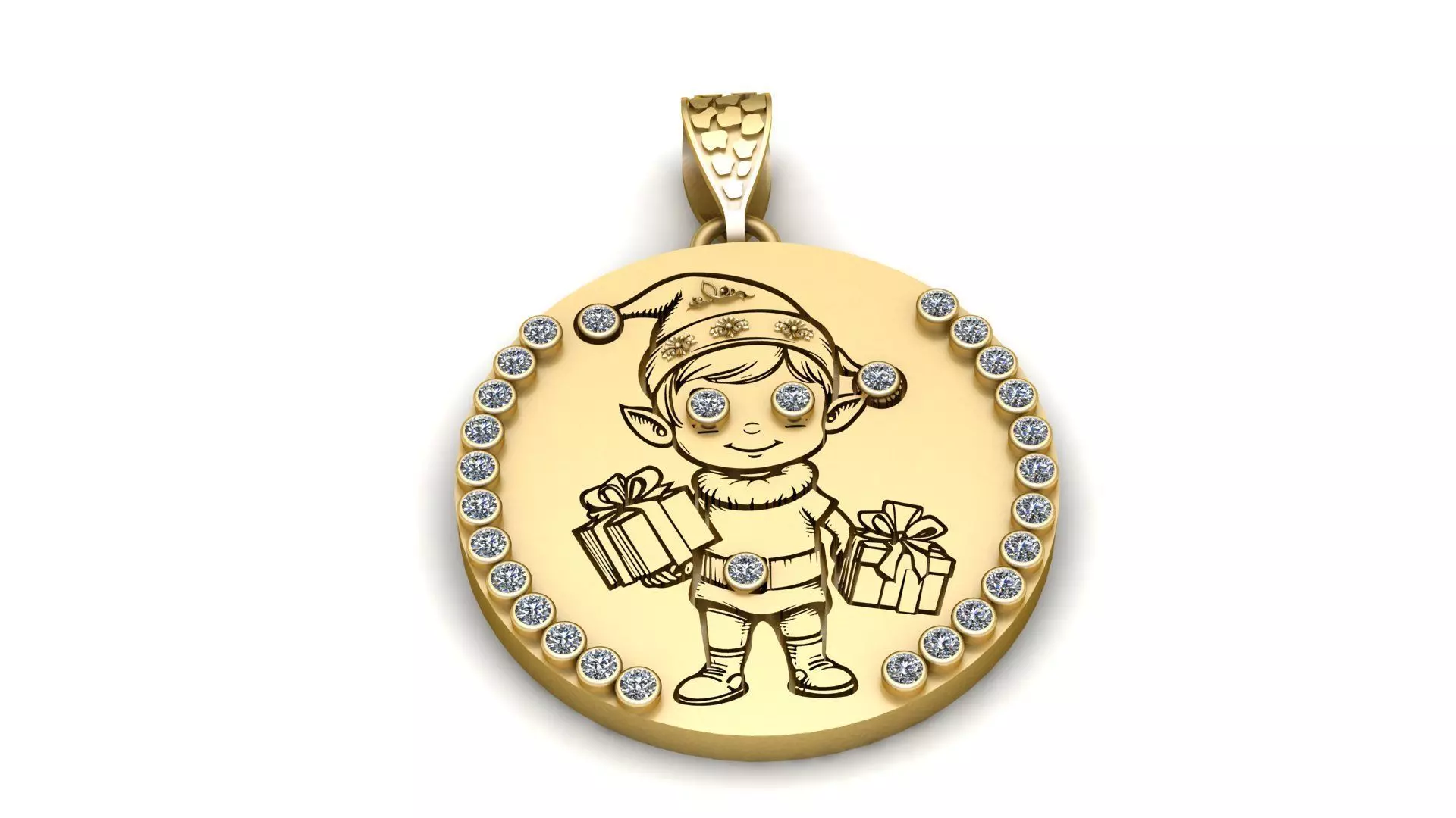 CARTOON COIN BOX PENDANT 3D PRINTABLE MODEL 3D print model