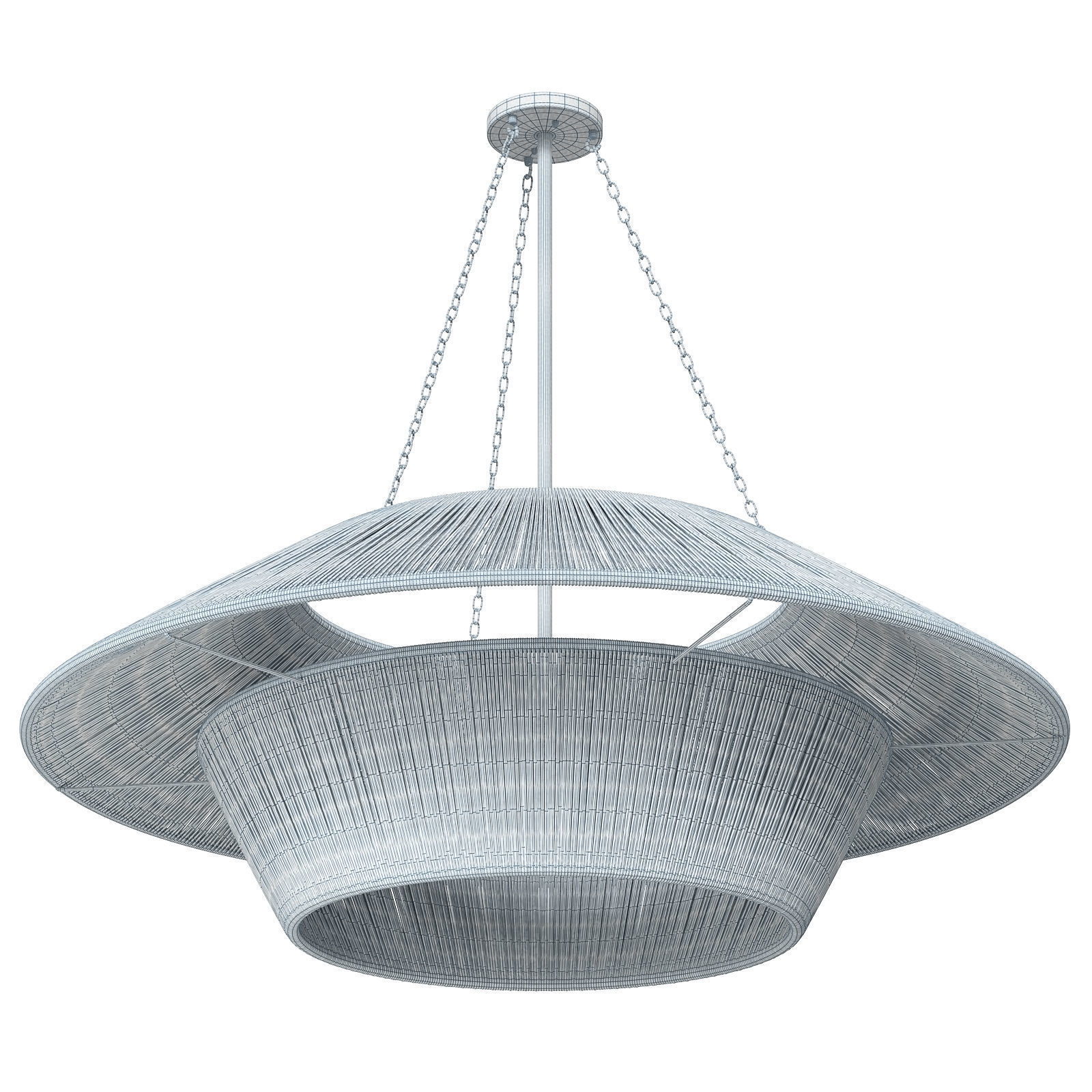 Nickey Kehoe String Lantern Pendant large 3D model_12