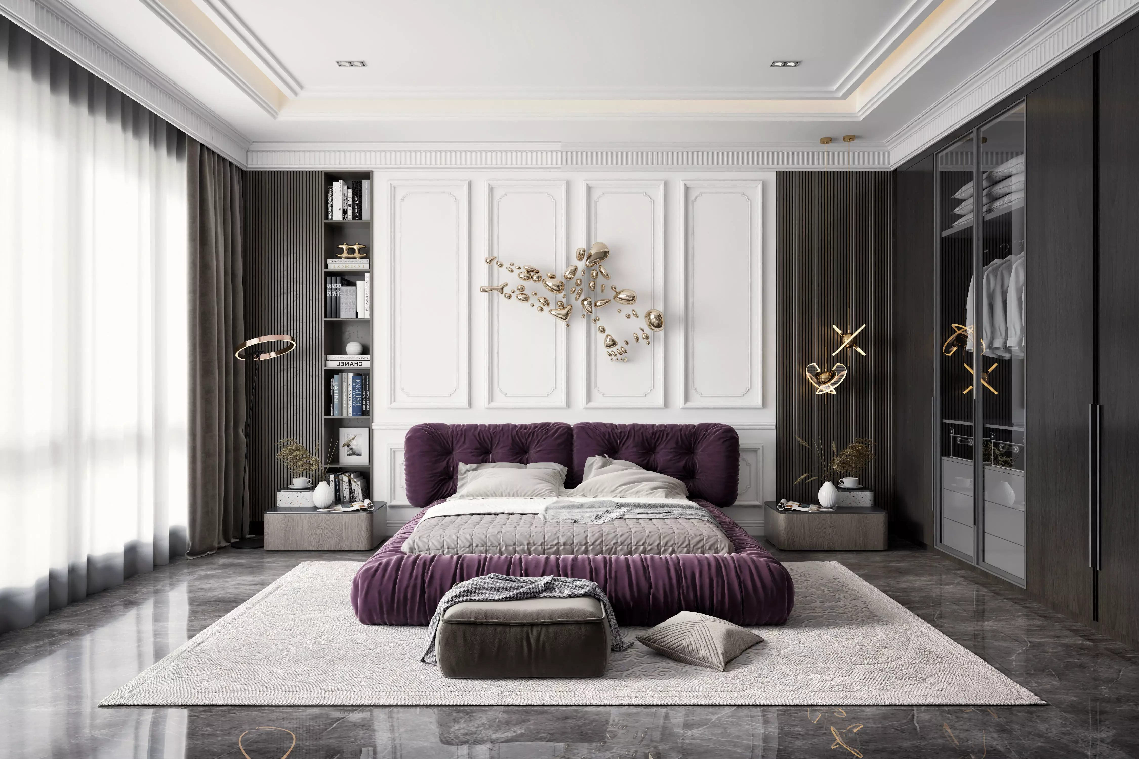 Bedroom 02 3D model_0