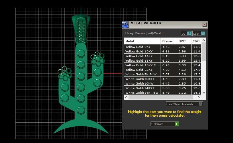 CACTUS TREE PENDANT 3D PRINTABLE MODEL  3D print model_2