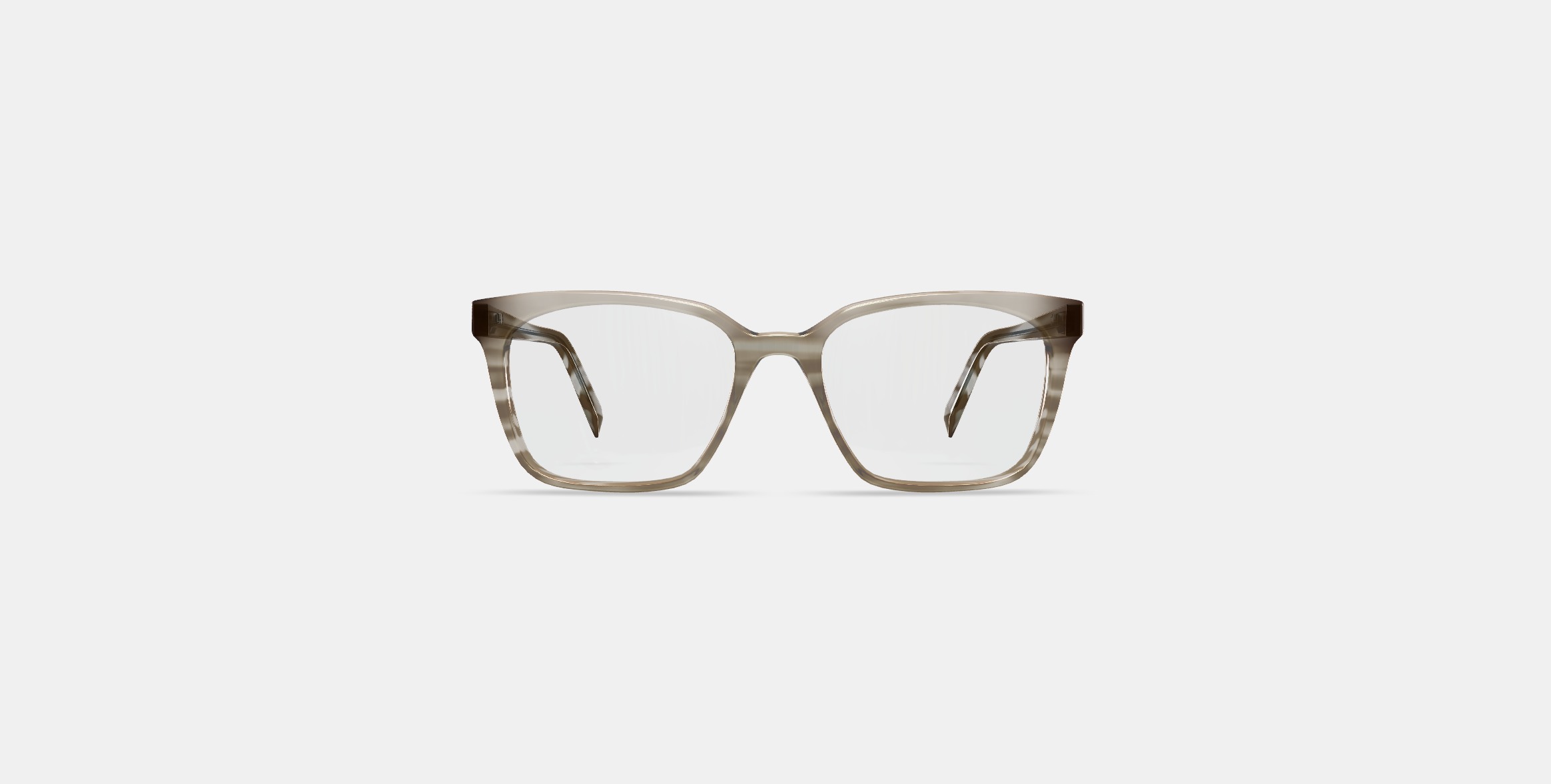Hughes Low Bridge Fit Eyeglasses in Chestnut Crystal 3D model_10