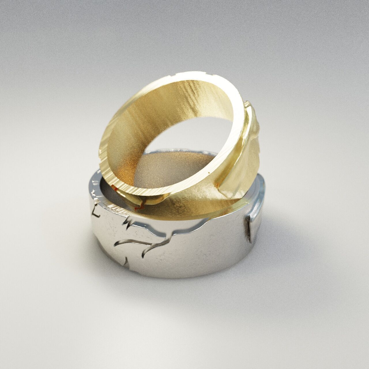 ring obr 616 3D print model_5