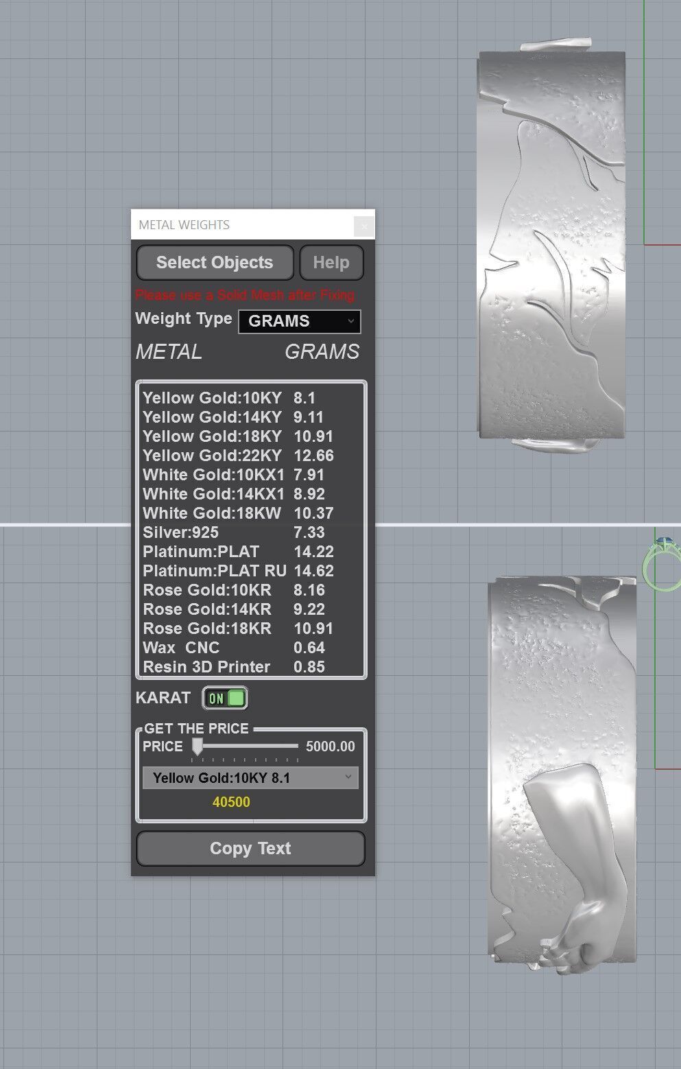 ring obr 616 3D print model_7