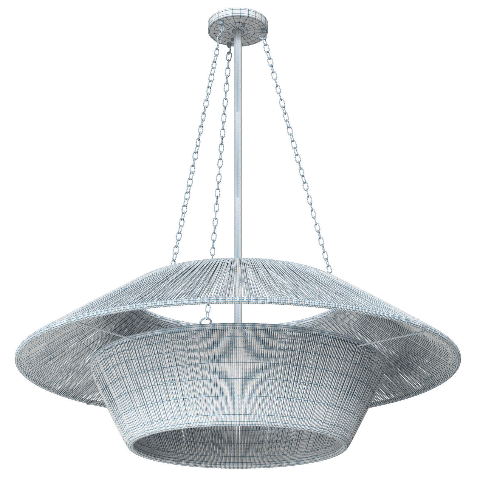 Nickey Kehoe String Lantern Pendant medium 3D model_11