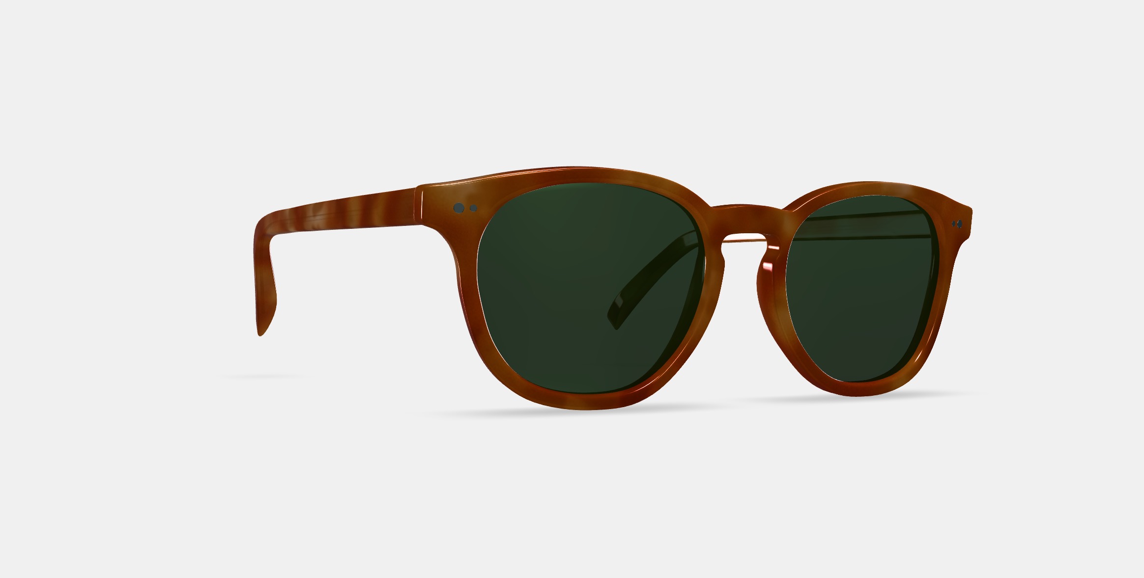 Toddy Sunglasses in Sequoia Tortoise 3D model_9