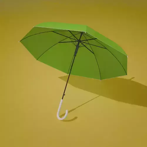 Rain Umbrella Low-poly 3D model
