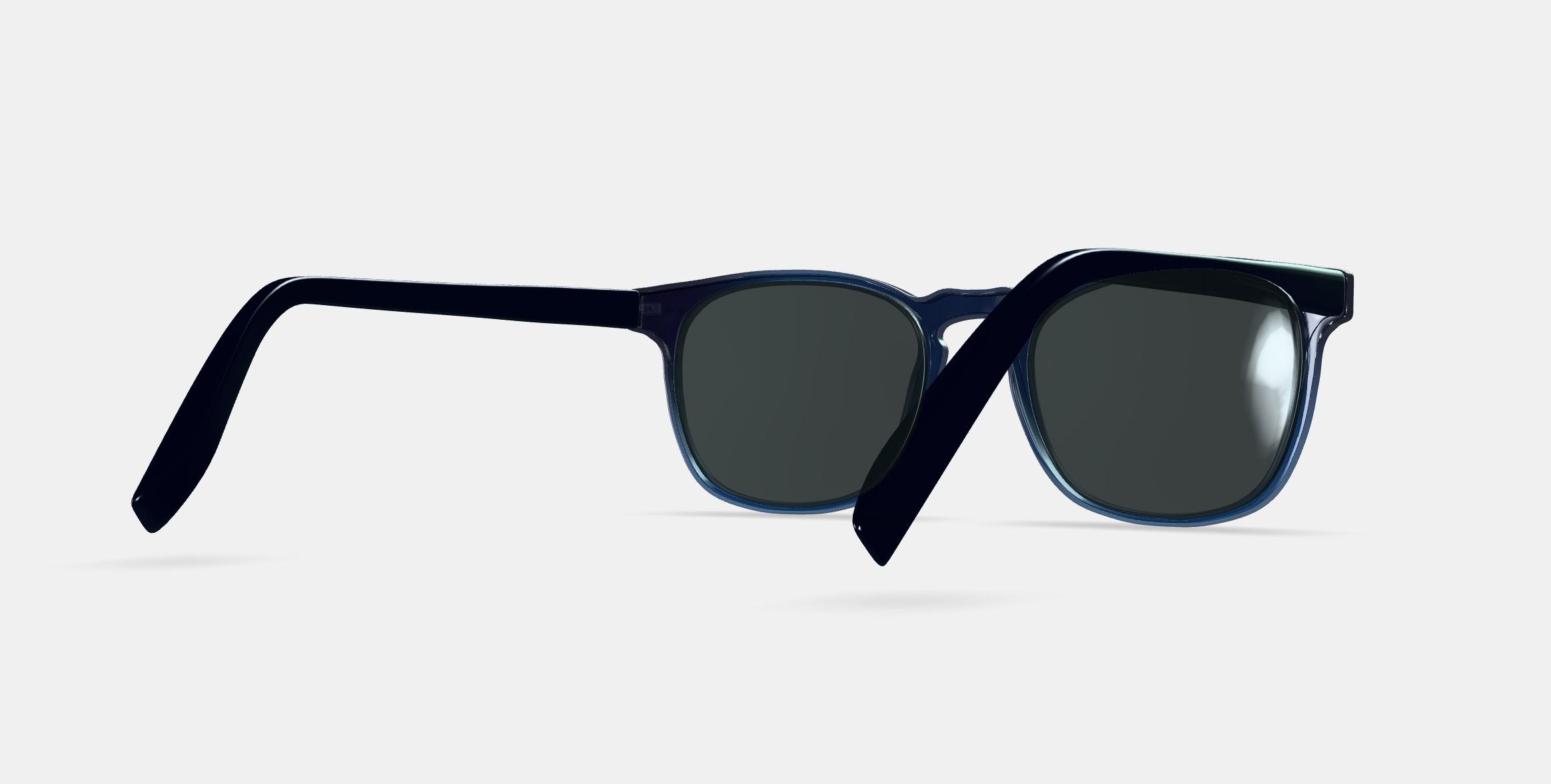 Elio Sunglasses in Inlet Crystal 3D model_6