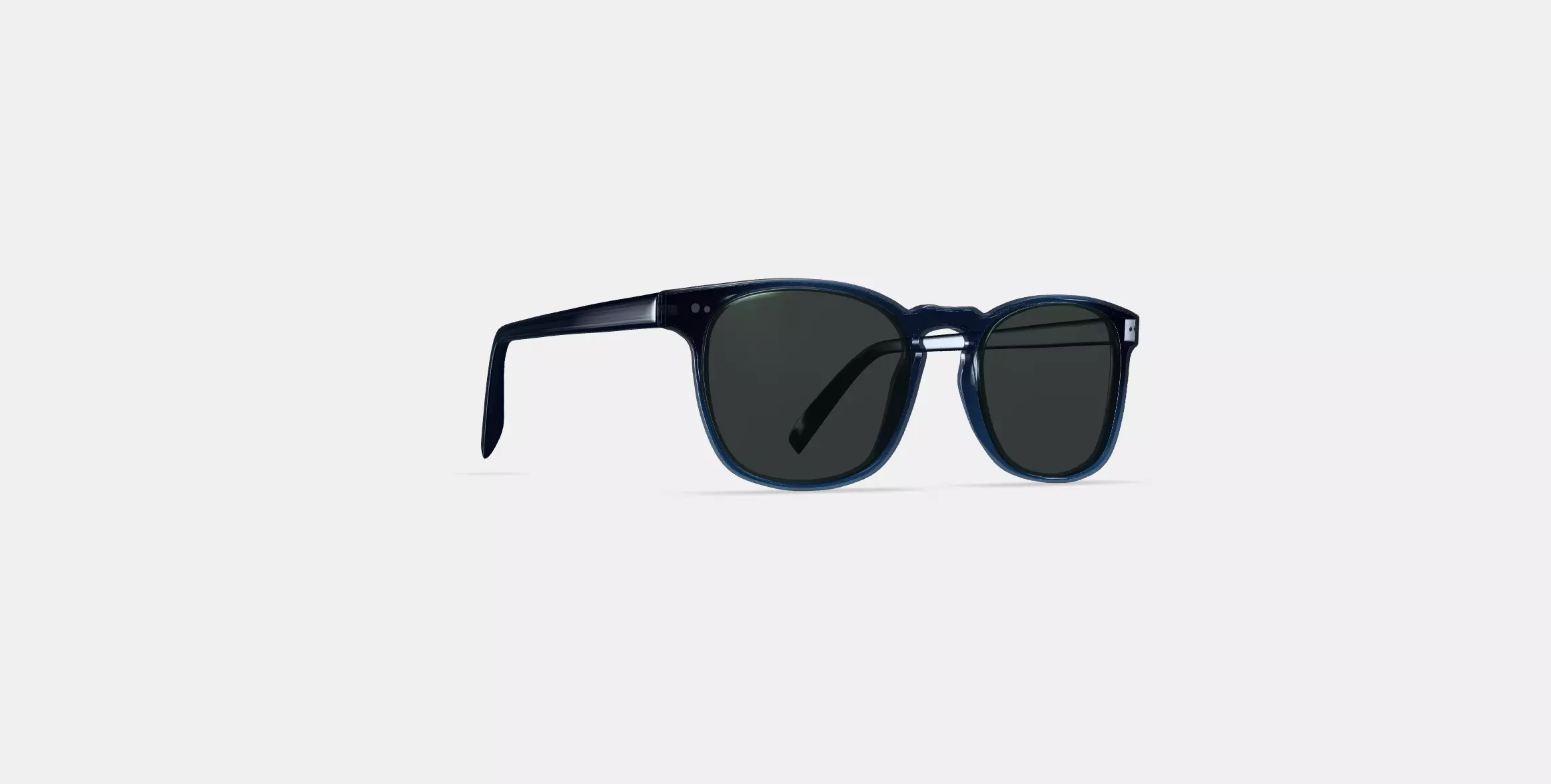 Elio Sunglasses in Inlet Crystal 3D model_0