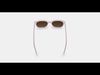 Laurel Sunglasses in Elderflower Crystal 3D model_1