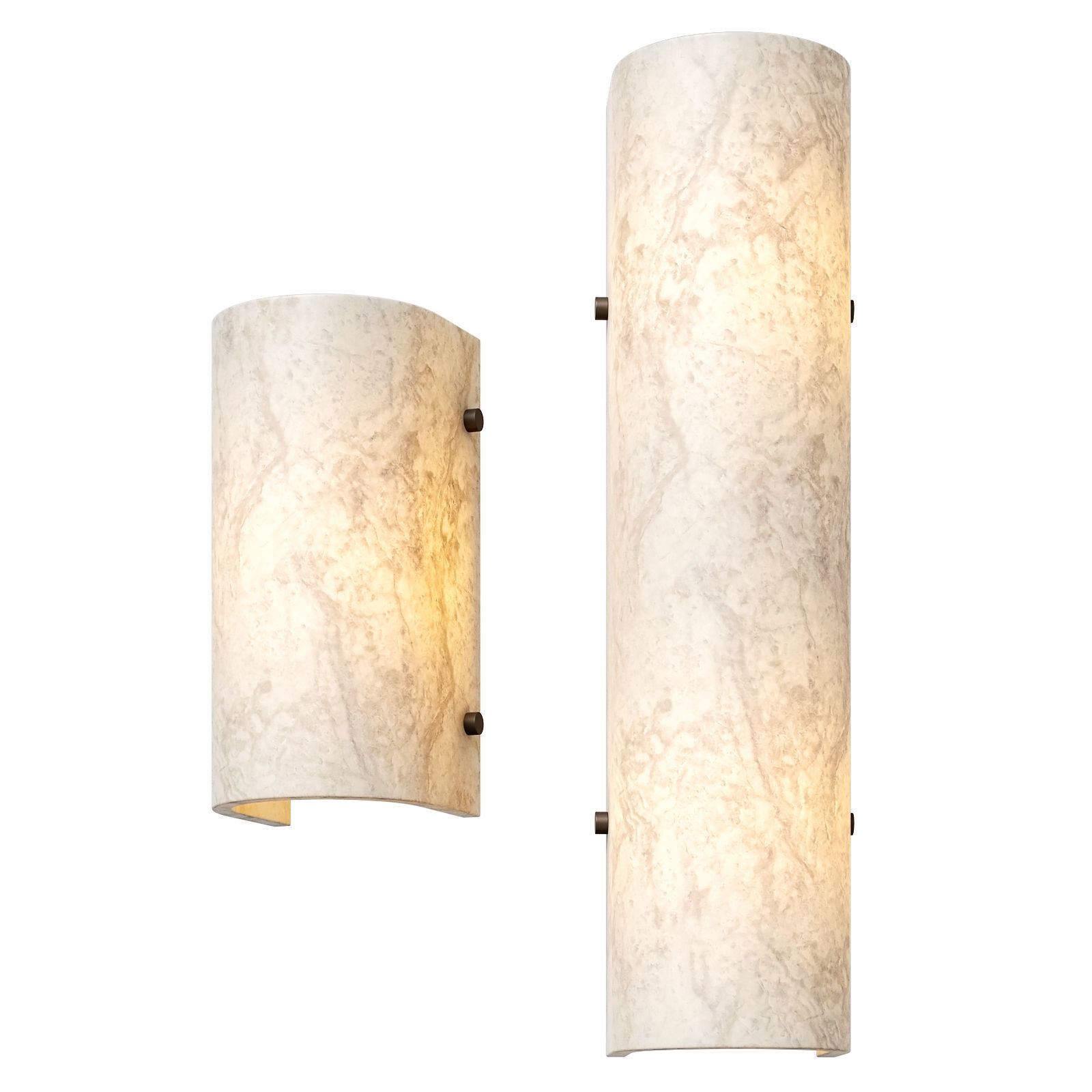 Orphanwork alabaster sconce Domo 3D model_1