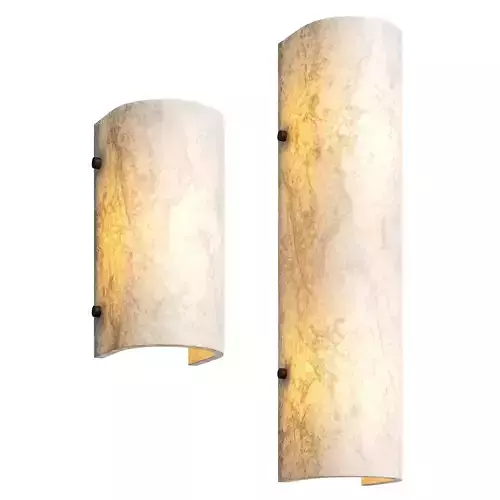 Orphanwork alabaster sconce Domo 3D model