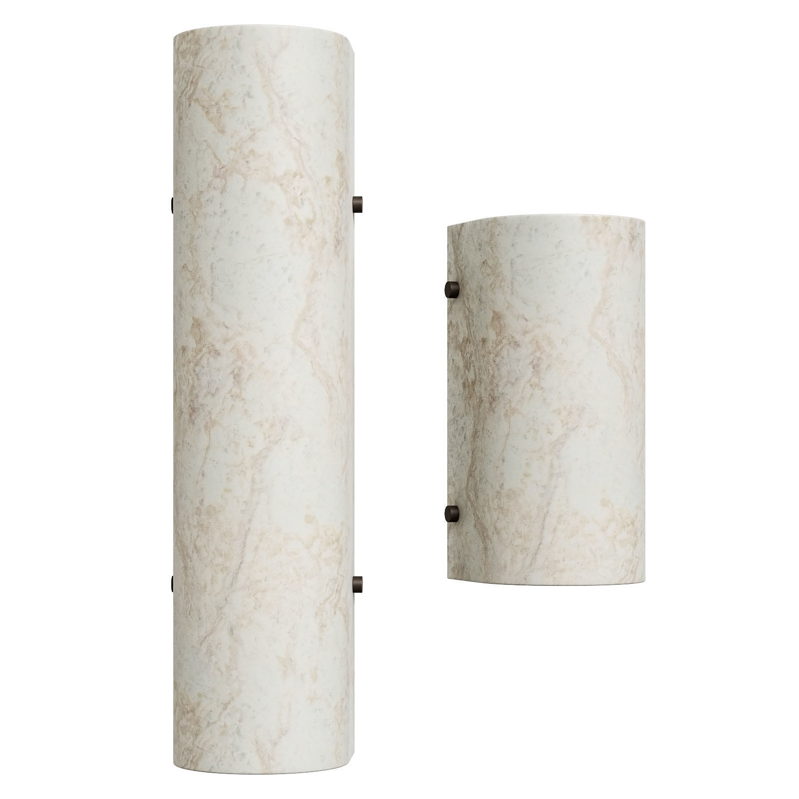 Orphanwork alabaster sconce Domo 3D model_8