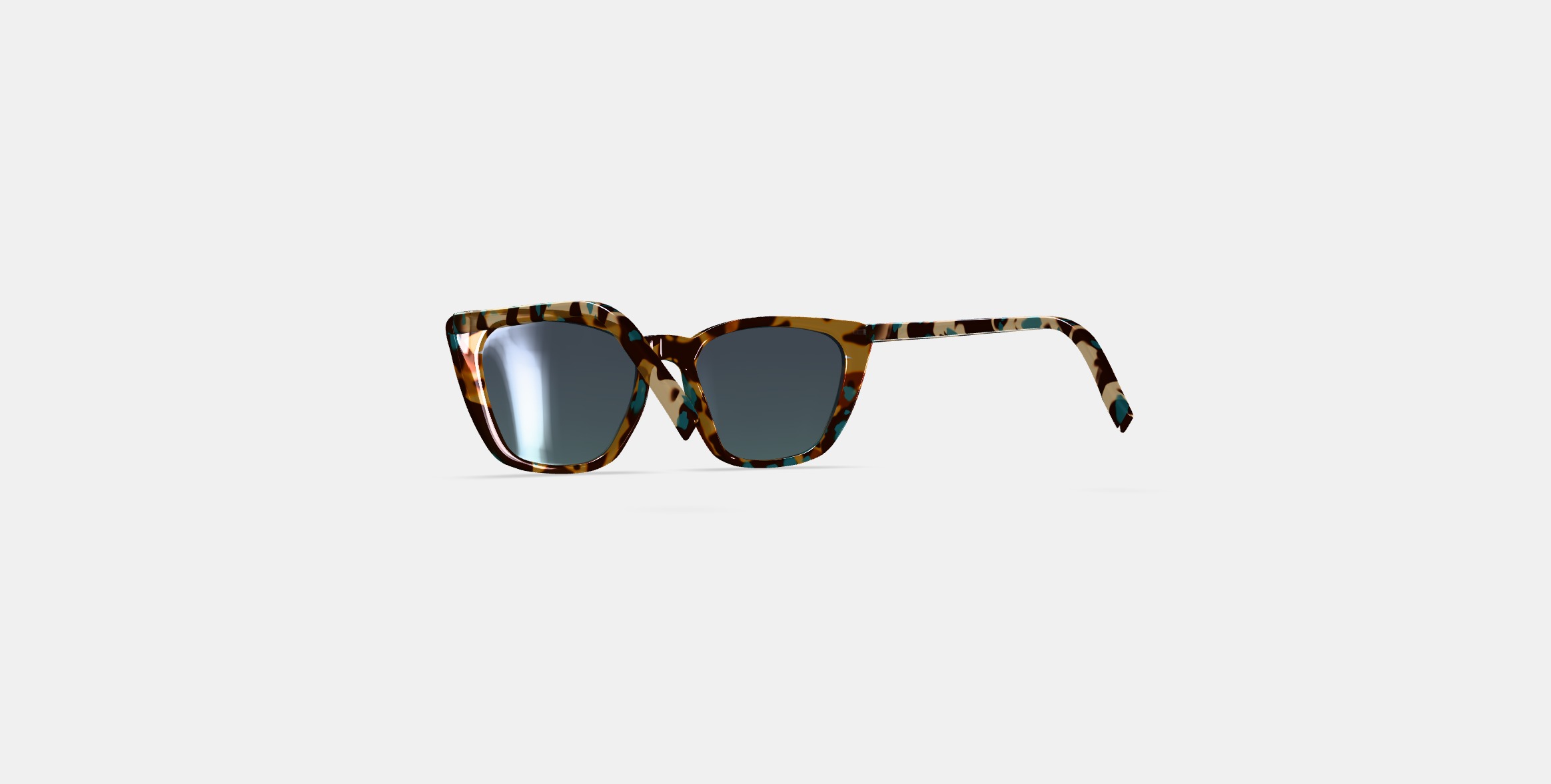 Janelle Sunglasses in Seashore Tortoise 3D model_16