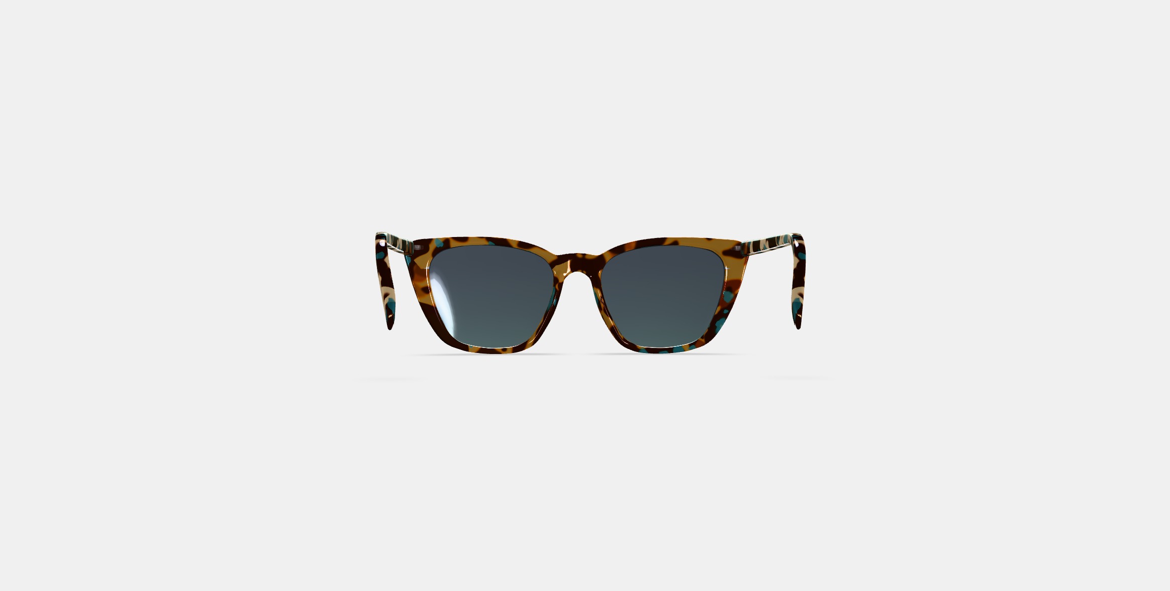 Janelle Sunglasses in Seashore Tortoise 3D model_14