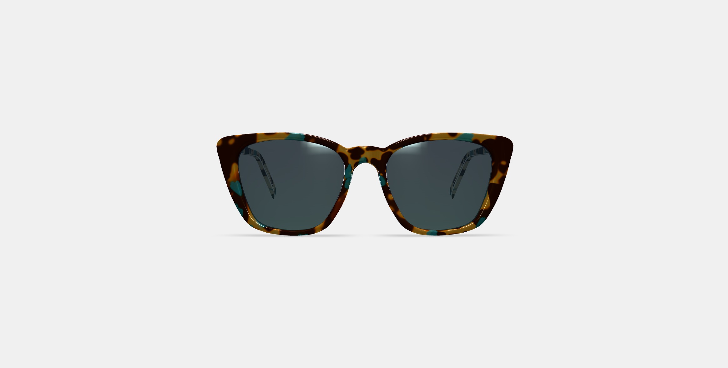 Janelle Sunglasses in Seashore Tortoise 3D model_10