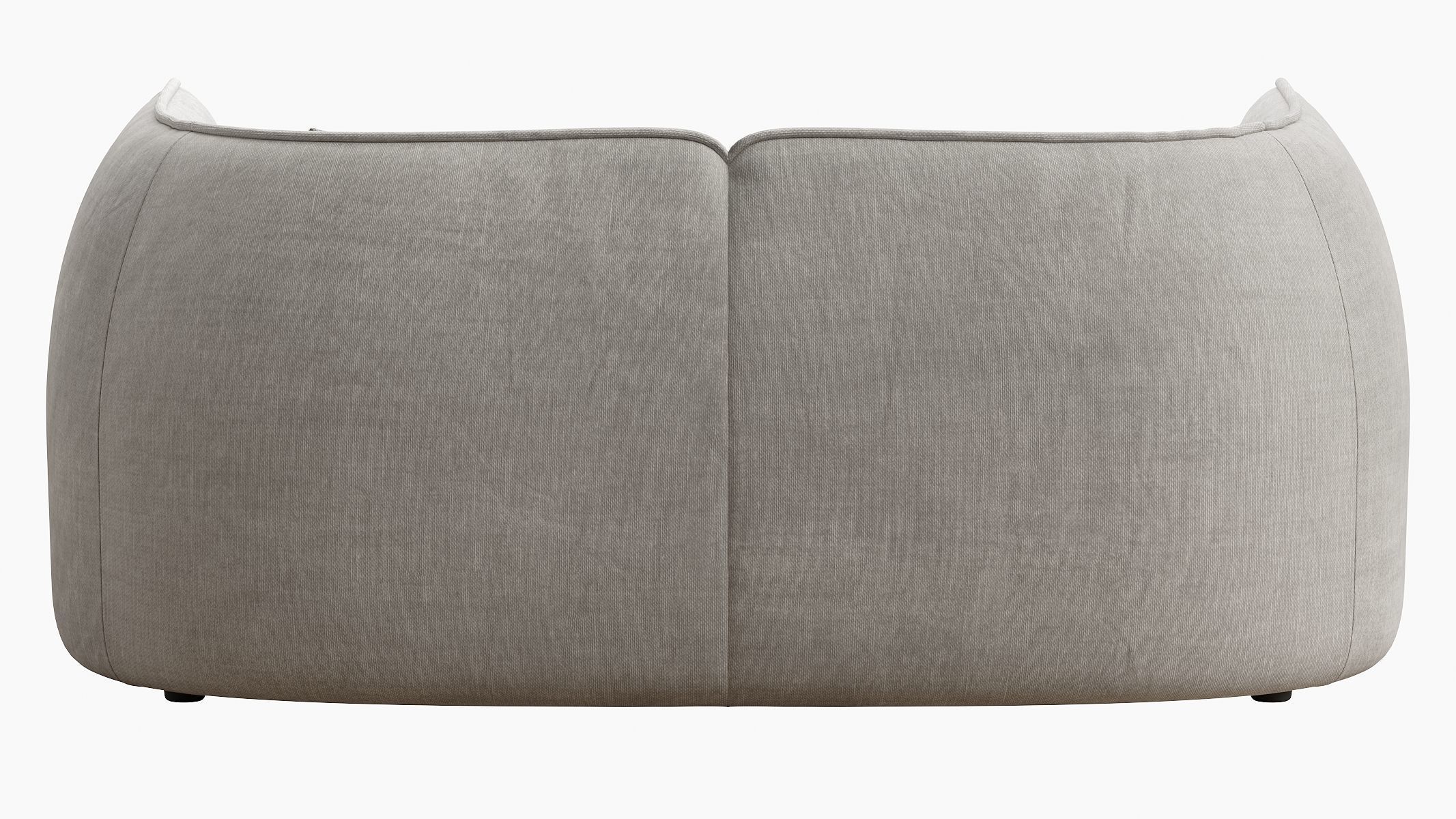 Chapman 2 Seater Fabric Sofa- Graphite Grey 3D model_12