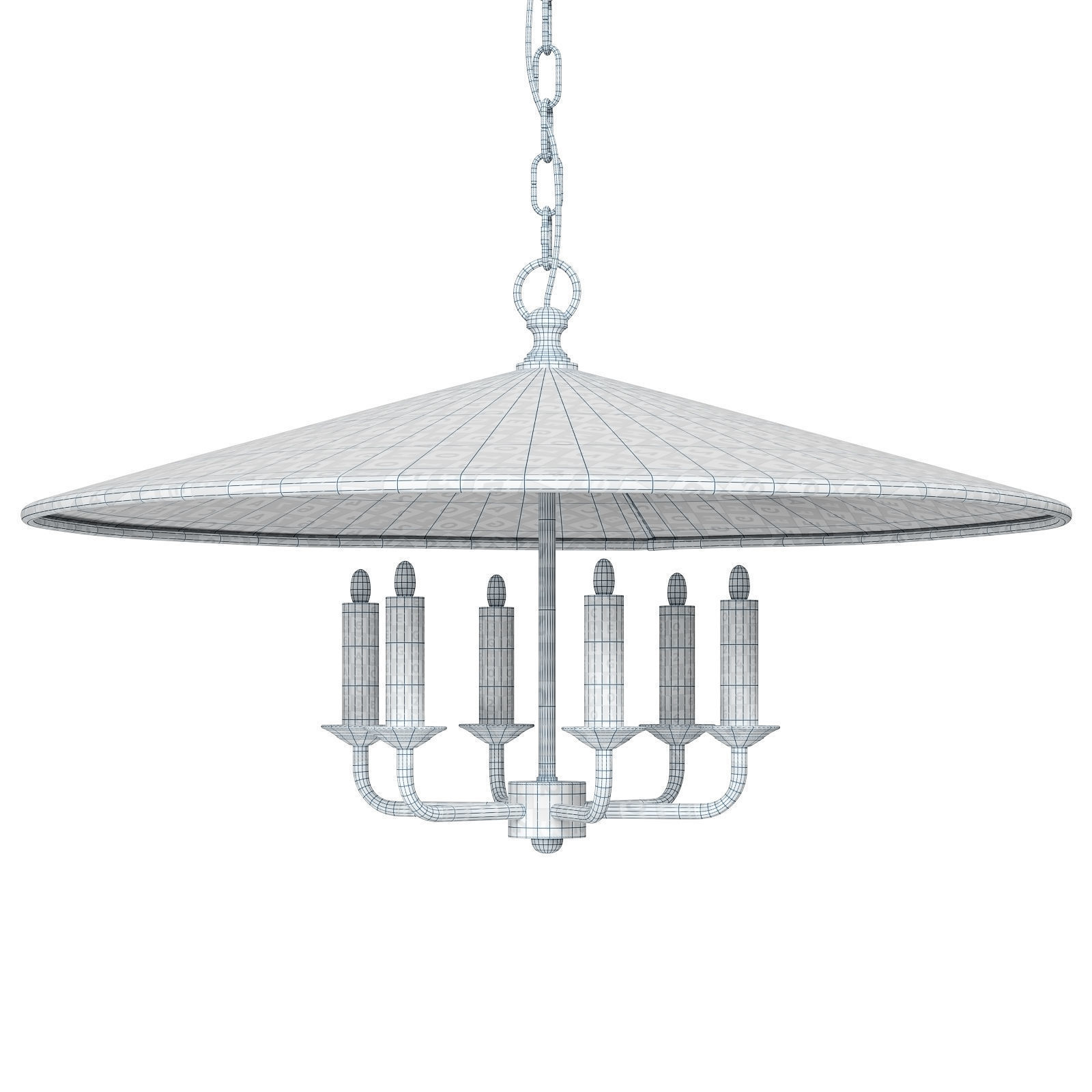 Paul Ferrante Pendant Light 2213 Brockton 3D model_6