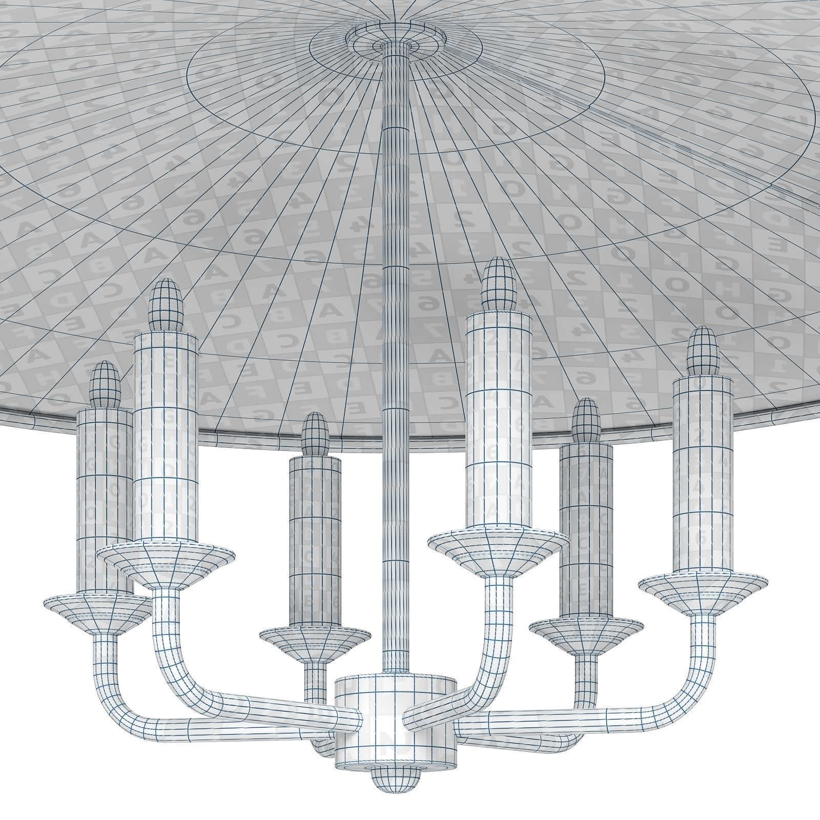 Paul Ferrante Pendant Light 2213 Brockton 3D model_7