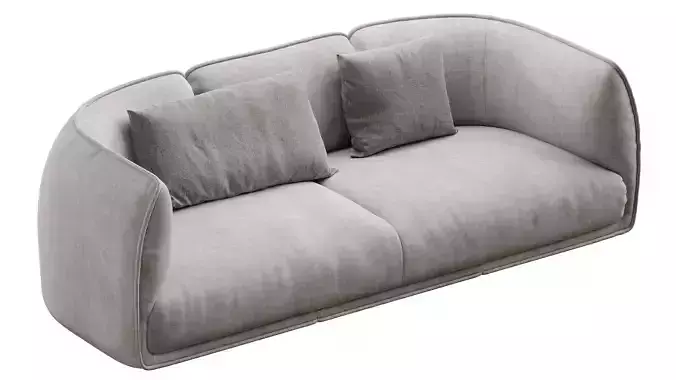 Chapman 3 Seater Fabric and Leather Sofa