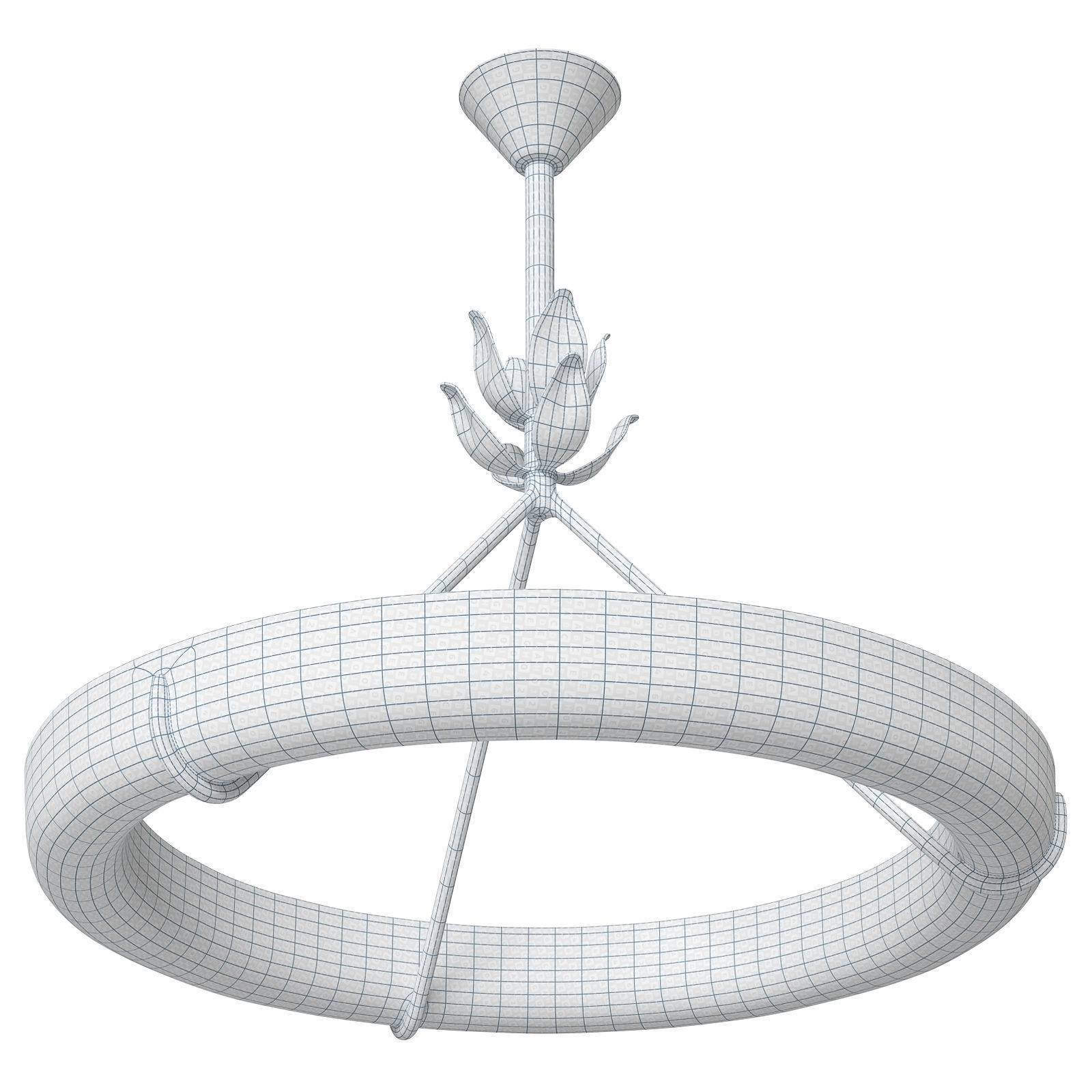 Paul Ferrante chandelier 2233 Rotondo 3D model_5