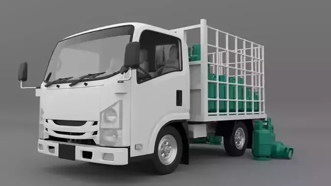 ISUZU NLR130 Gas Tank 02